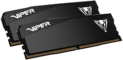 Память DDR5 2x32GB 6000MHz Patriot VEU564G6028K Viper Elite 5 Ultra RTL Gaming PC5-48000 CL28 DIMM 288-pin 1.4В kit single rank с радиатором Ret