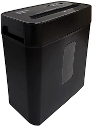 Шредер Office Kit S45N 2x13 черный (секр.P-5) фрагменты 6лист. 14лтр. скобы пл.карты
