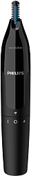 Триммер Philips NT1650/16 черный (насадок в компл:1шт)