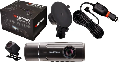 Видеорегистратор Artway AV-537 черный 2Mpix 1080x1920 1080p 170гр.