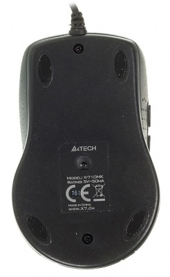 Мышь A4Tech X-710MK черный оптическая 2000dpi USB 7but (X-710MK USB)