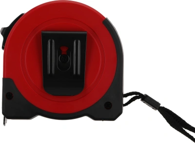 Рулетка строительная RGK R10 дл.полотна 10м изм.шкала в см зацеп простой красный/черный (774918)