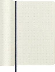 Блокнот Moleskine CLASSIC SOFT QP619B20 Large 130х210мм 192стр. пунктир мягкая обложка синий сапфир