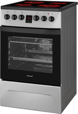 Плита Электрическая Weissgauff WES 2V16 SE Premium Line серебристый стеклокерамика (без крышки)