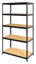 Стеллаж Практик SBL 180KD пол.:5 разборная 1803x750x350мм антрацит (S24499371109)