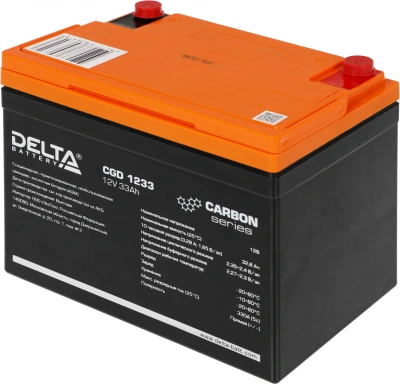 Батарея для ИБП Delta CGD 1233 12В 33Ач