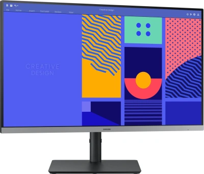 Монитор Samsung 27" Essential S4 S27C430GAIXCI черный IPS LED 16:9 HDMI матовая HAS Piv 1000:1 250cd 178гр/178гр 1920x1080 100Hz FreeSync VGA DP FHD USB 5.6кг