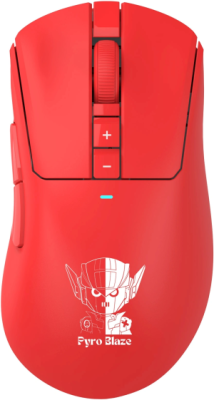 Мышь A4Tech Bloody R73 Ultra красный/рисунок оптическая 20000dpi беспров. USB-C 7but (R73 ULTRA PYRO BLAZE)