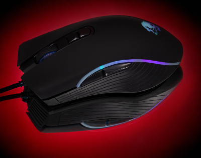 Мышь Оклик 708G MYSTERY черный оптическая 3200dpi USB 7but (1196437)