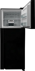 Холодильник Hitachi HRTN7489DF GBKCS 2-хкамерн. черный стекло инвертер