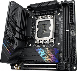 Материнская плата Asus ROG STRIX B760-I GAMING WIFI Soc-1700 Intel B760 2xDDR5 mini-ITX AC`97 8ch(7.1) 2.5Gg RAID+HDMI+DP