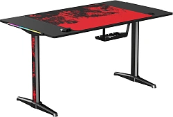 Стол игровой Bloody BD-TB301 столешница ЛДСП карбон каркас черный 140x80см