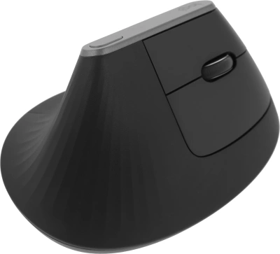 Мышь Logitech MX Vertical черный оптическая 4000dpi беспров. BT/Radio USB 4but (910-005451)