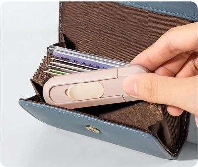 Нож канцелярский Deli ENS065-PK ENS065 шир.лез.12мм пластик розовый