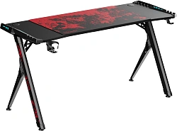 Стол игровой Bloody BD-TB101 столешница ЛДСП карбон каркас черный 140x75x75см