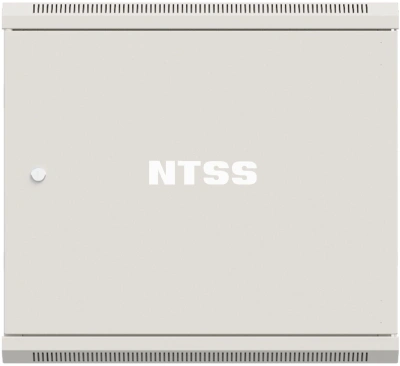 Шкаф коммутационный NTSS Премиум (NTSS-W12U6060FD) настенный 12U 570x600мм пер.дв.металл 60кг серый 500мм 27кг 220град. 635мм IP20 сталь