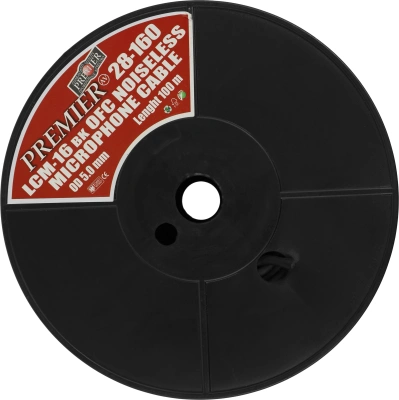 Кабель акустический Premier LCM-16 BK 100м. черный (28-160 100)
