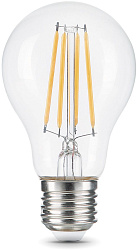 Лампа светодиодная Gauss Filament 102902112 12Вт цок.:E27 груша 185B св.свеч.бел.теп. грушевидная (упак.:1шт)