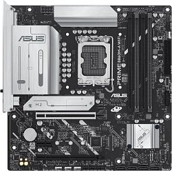 Материнская плата Asus PRIME B860M-A WIFI Soc-1851 Intel B860 4xDDR5 mATX AC`97 8ch(7.1) 2.5Gg RAID+HDMI+DP