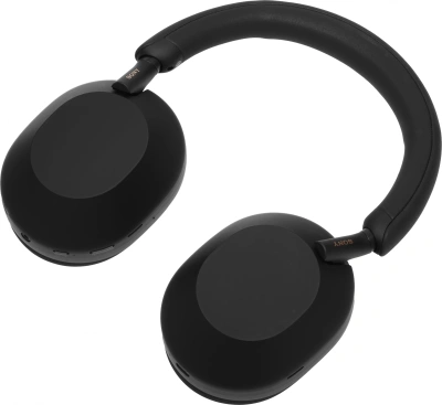 Гарнитура мониторные Sony WH-1000XM5 1.2м черный беспроводные bluetooth оголовье (WH-1000XM5/B)