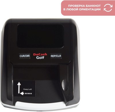 Детектор банкнот DoCash Golf 12953/29135 автоматический рубли АКБ