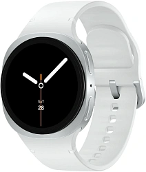 Смарт-часы Samsung Galaxy Watch 8 LTE 40мм 1.34" Super AMOLED корп.серебристый рем.серебристый (SM-L325FZSACAU)