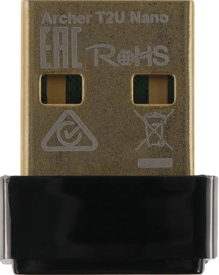 Сетевой адаптер Wi-Fi TP-Link Archer T2U NANO AC600 USB 2.0