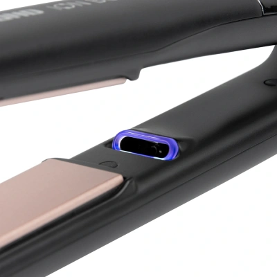 Выпрямитель Redmond HS1716 55Вт черный макс.темп.:230С покрытие:керамико-турмалиновое