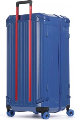 Чемодан Piquadro POP BV5213POP/BLU 37x80x42см поликарбонат/алюм. синий