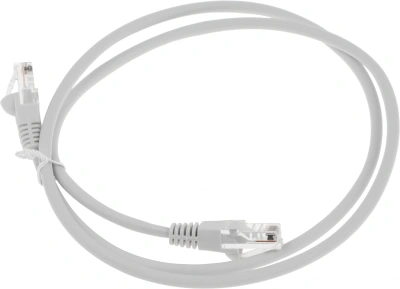 Патч-корд Buro UTP-5E-1M-G-LSZH UTP cat.5E 1м серый RJ-45 (m)-RJ-45 (m)