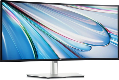 Монитор Dell 34" UltraSharp U3425WE серебристый IPS LED 21:9 HDMI M/M матовая HAS 300cd 178гр/178гр 3440x1440 120Hz DP 2K USB 11.44кг