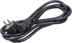 Шнур питания ITK PC-C13D-3M C13-Schuko проводник.:3x1.5мм2 3м 230В 10А (упак.:1шт) черный