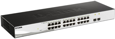 Коммутатор D-Link DGS-1210-26/F (L2) 24x1Гбит/с 2SFP управляемый
