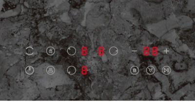 Индукционная варочная поверхность Lex EVI 430 F DS серый