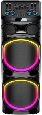 Минисистема Supra SMB-1300 черный 200Вт FM USB BT micro SD