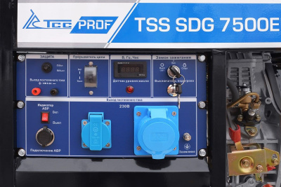 Генератор ТСС SDG 7500EHA 7.5кВт