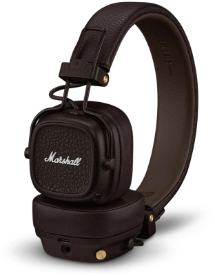 Гарнитура накладные Marshall Major V коричневый беспроводные bluetooth оголовье (MAJOR V BROWN)