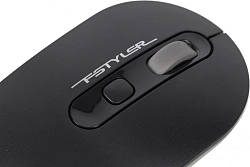Мышь A4Tech Fstyler FG20 серый оптическая 2000dpi беспров. USB для ноутбука 4but (FG20 GREY)