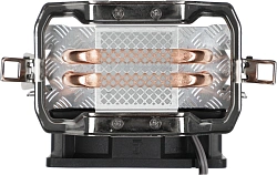 Устройство охлаждения(кулер) Deepcool Ice Edge Mini FS V2.0 Soc-AM5/AM4/1200/1700/1851 черный/синий 3-pin 25dB Al+Cu 100W 276gr Ret (DP-MCH2-IEMV2)