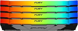 Память DDR4 4x8GB 3600MHz Kingston KF436C16RB2AK4/32 Fury Renegade RGB RTL Gaming PC4-28800 CL16 DIMM 288-pin 1.35В single rank с радиатором Ret