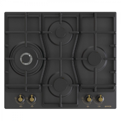 Газовая варочная поверхность Gorenje GW6D42CLB черный