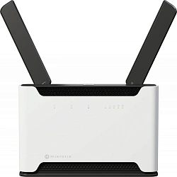 Роутер беспроводной MikroTik Chateau LTE18 ax (S53UG+5HAXD2HAXD-TC&EG18-EA) AX1800 100/1000/2500BASE-T/3G/4G/5G cat.18 белый