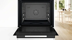 Духовой шкаф Электрический Bosch Serie 6 HJG852YB0T черный
