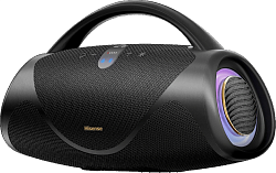 Колонка порт. Hisense VoyageBOOM черный 136W 4.1 BT/3.5Jack/USB