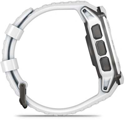 Смарт-часы Garmin Instinct 2X Solar 50мм 1" MIP корп.белый/черный рем.белый (010-02805-04)