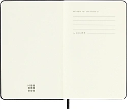 Еженедельник Moleskine CLASSIC WKLY Pocket 90x140мм 144стр. черный