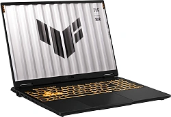 Ноутбук Asus TUF Gaming F16 FX608JP-RV019 Core i5 13450HX 32Gb SSD1Tb NVIDIA GeForce RTX 5070 8Gb 16" IPS WUXGA (1920x1200) без ОС grey WiFi BT Cam (90NR0MJ1-M00110)