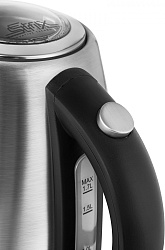 Чайник электрический Red Solution RK-M1721 1.7л. 2200Вт серебристый корпус: металл