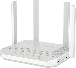 Роутер беспроводной Keenetic Netcraze Hopper 4G+ (NC-2312) AX3000 10/100/1000BASE-TX/4G cat.6 белый