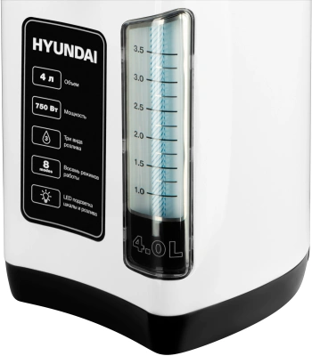 Термопот Hyundai HYTP-4840 4л. 750Вт белый/черный